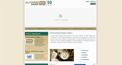 Desktop Screenshot of alharbiholding.com.sa